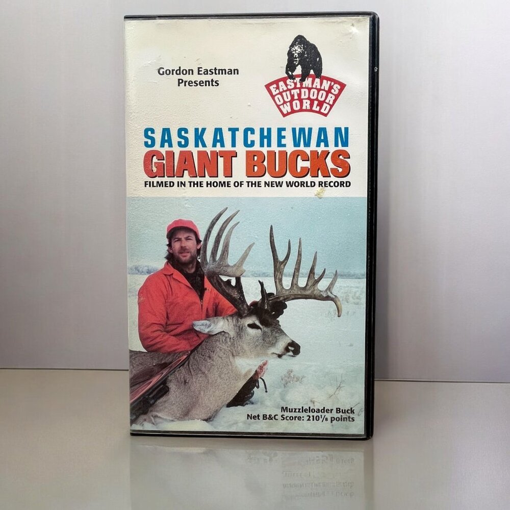 Gordon Eastman Presents Saskatchewan Giant Bucks VHS Deer Hunting Canada